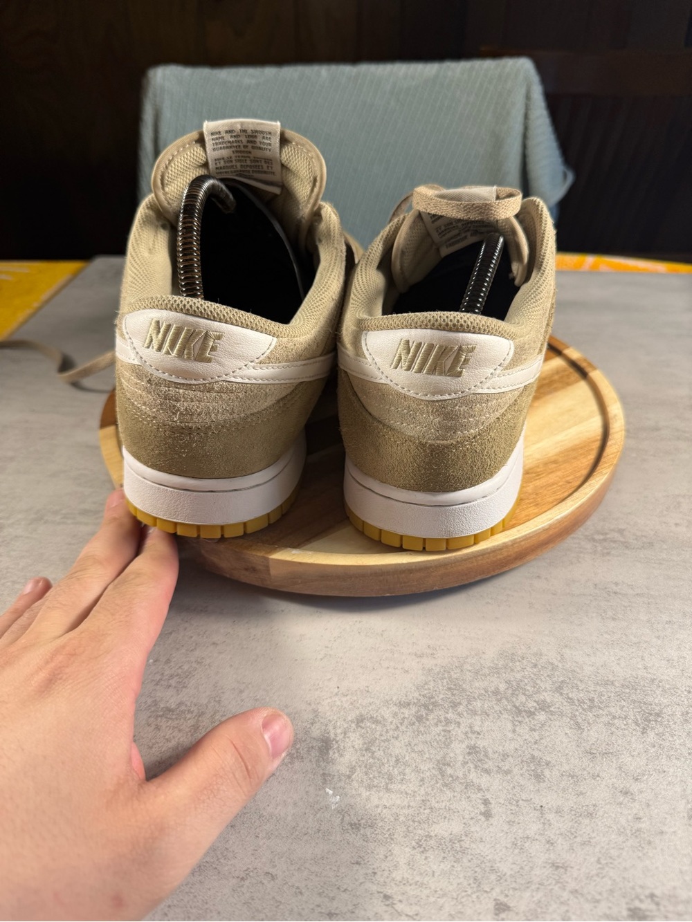 Nike Dunk Low Retro SE 'Light Orewood Brown Gum' HQ1931-100 Men's Size 11.5 - Picture 4 of 6
